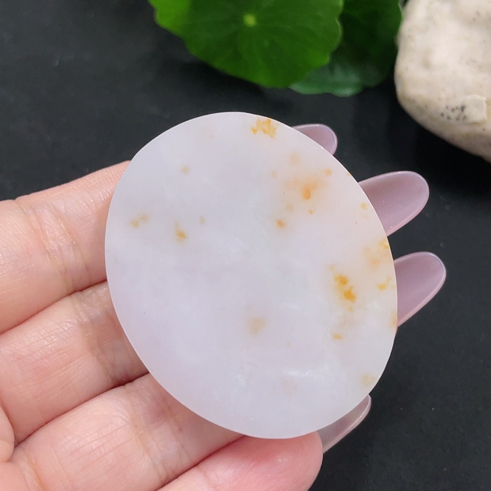 F35141992 Jadeite Flower and Bird Pendant, Total Weight Approximately 23.2g