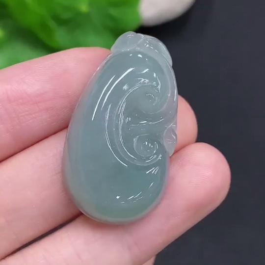 F32757208 JadeiteRuyi Pendant, Total Weight Approx. 8.8g