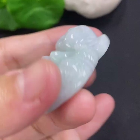 F32775337 Jadeite Buddha Pendant, Total Weight Approximately 33.5g