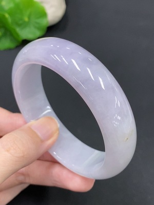 F21428062 Jadeite Round Bangle Size 58.6 Total Weight Approx. 81.45g