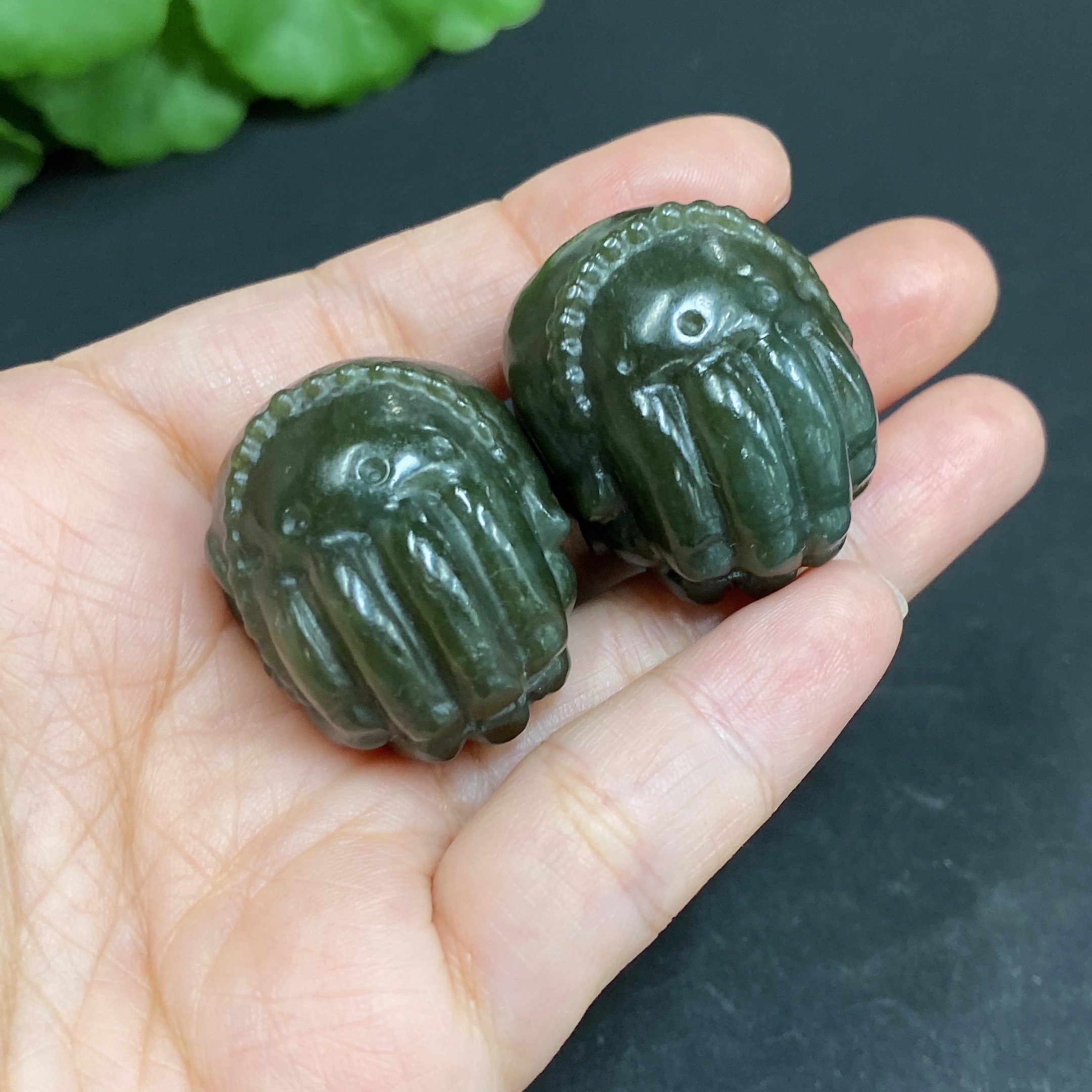 H34970276 Hetian Jade Pendant Prayer Total Weight Approx.56g