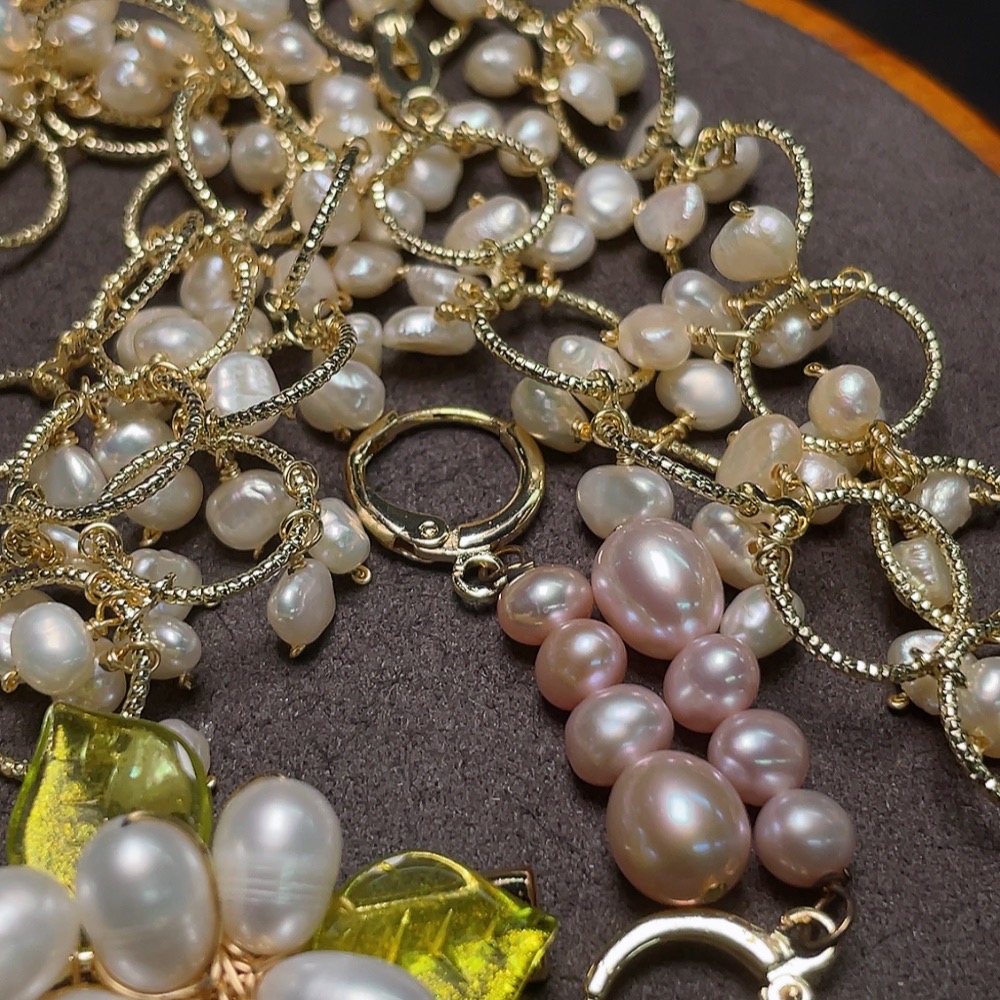 C34988394 Pearl Jewelry Non-Gold Total Weight Approx. 47.8g Sell as a Lot