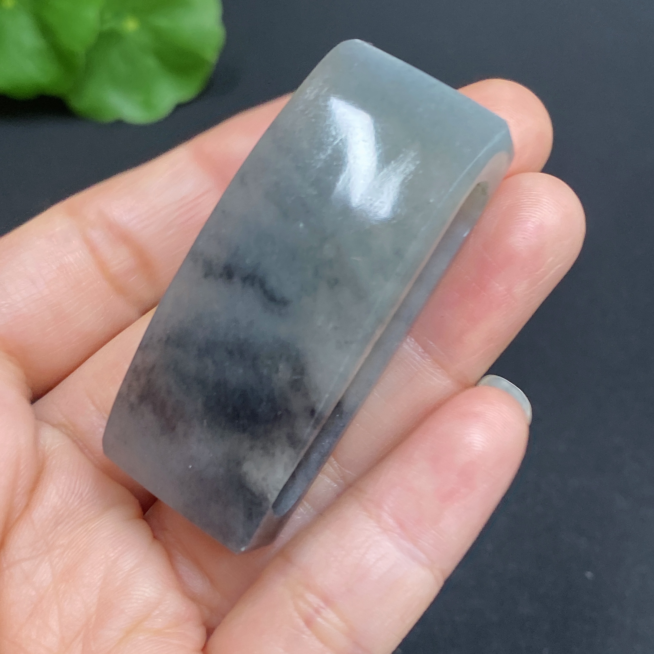 H32760208 Hetian Jade Belt Buckle