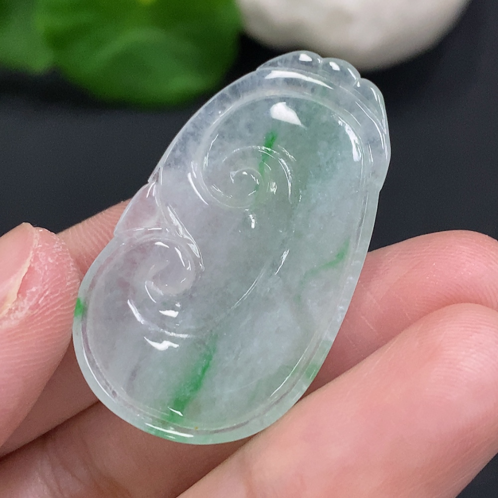 F33857916 JadeiteRuyi Pendant, Total Weight Approx. 6.3g