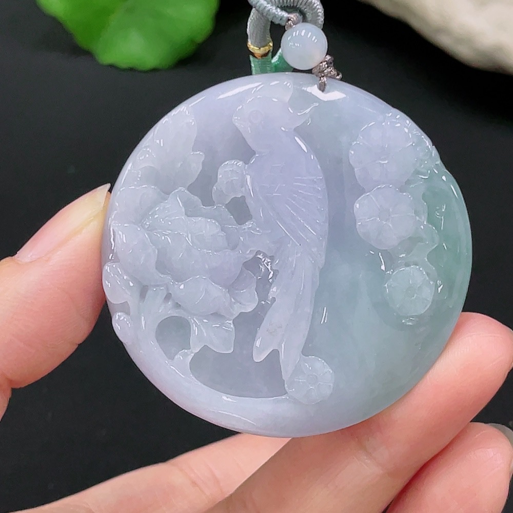 F22528839 Jadeite Heroic and Resourceful Pendant, Total Weight 41.823g