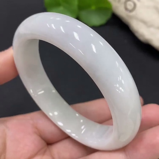 F27151407 Jadeite Circular Bracelet 57.6 Inner Diameter Total Weight Approx. 66.32g