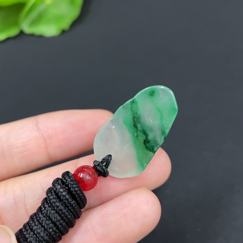 H29413816 African Emerald (Dulong Jade) Pendant