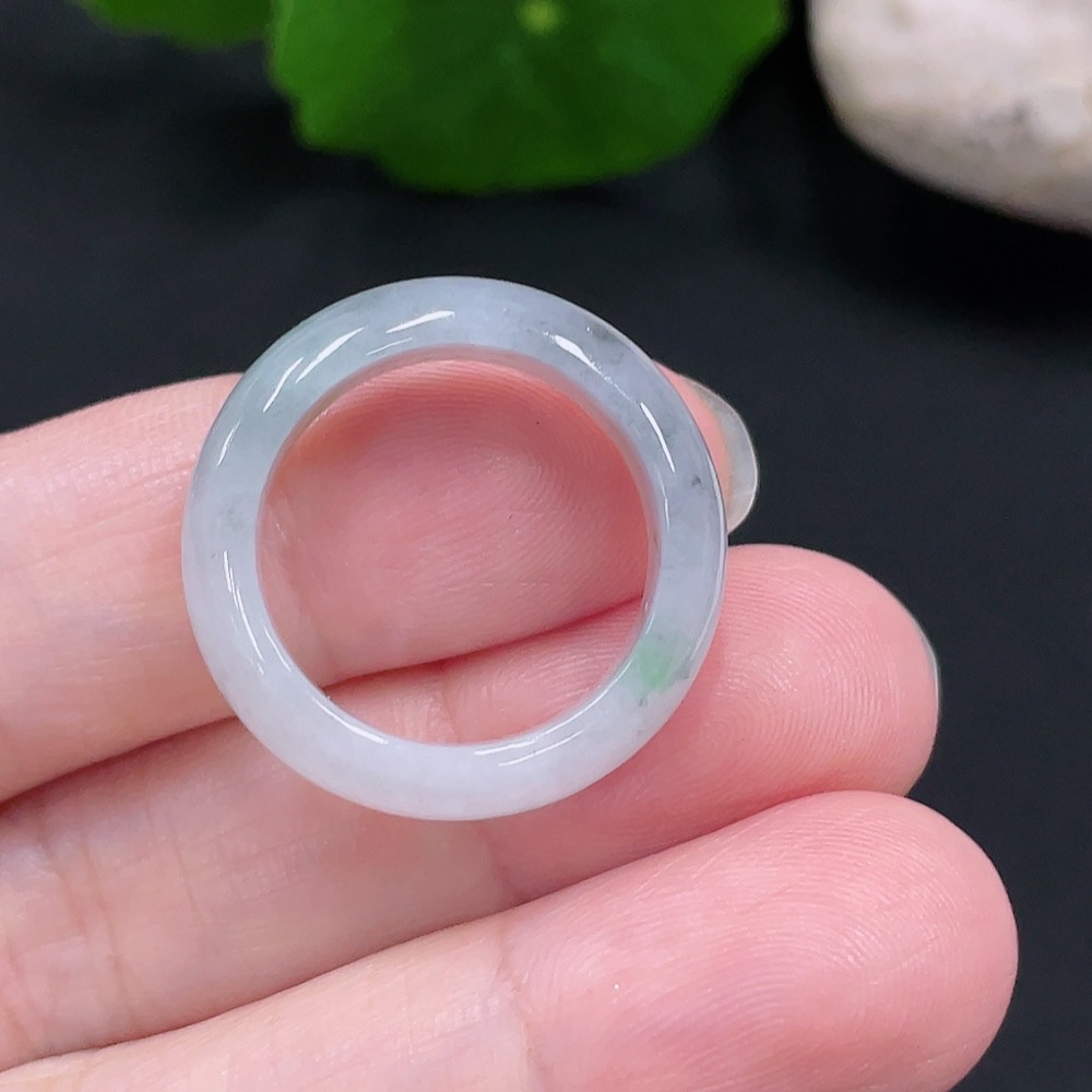 F30526957 Jadeite Ring Size 14 Total Weight Approx. 3.6g