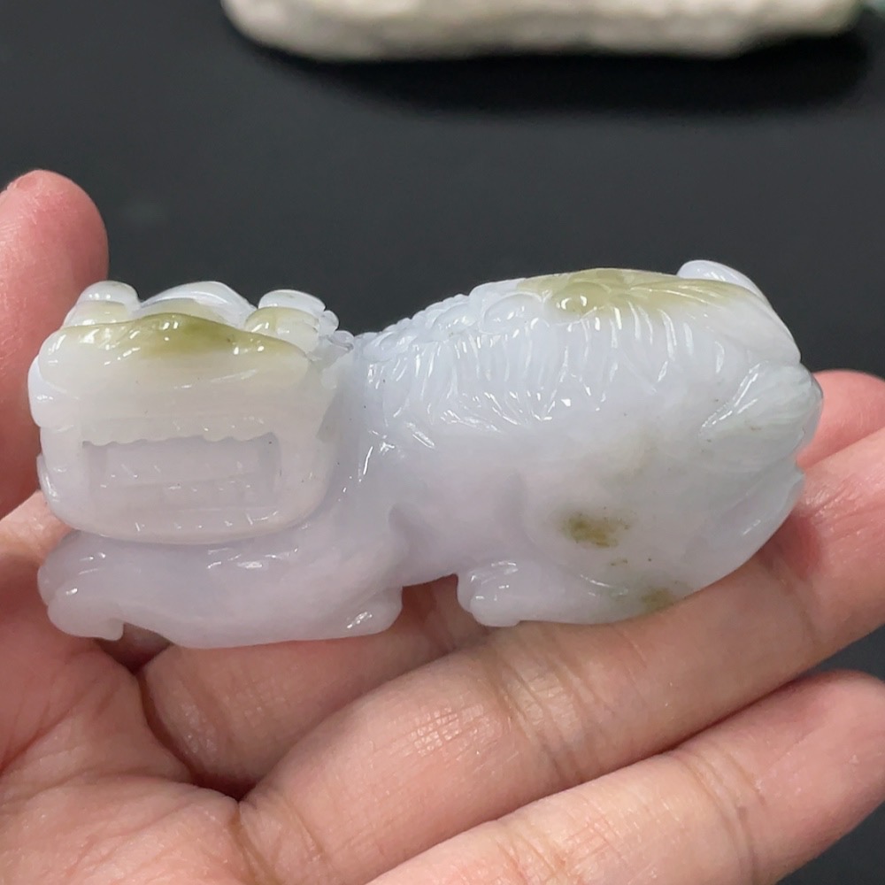 F28283888 Jadeite Pi Xiu Pendant Total Weight Approx. 80.8g