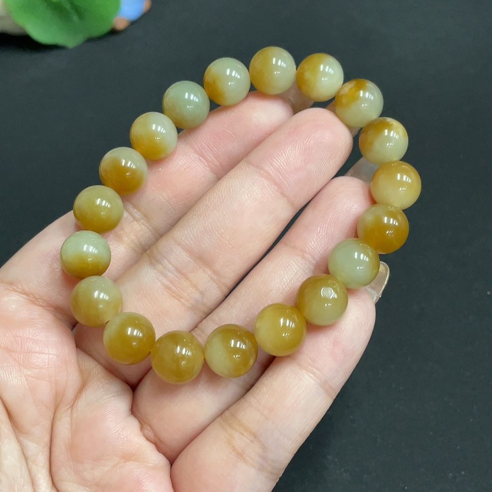H32737468 Hetian Jade Bracelet, Approx. 9.8mm, Total Weight Approx. 28.8g