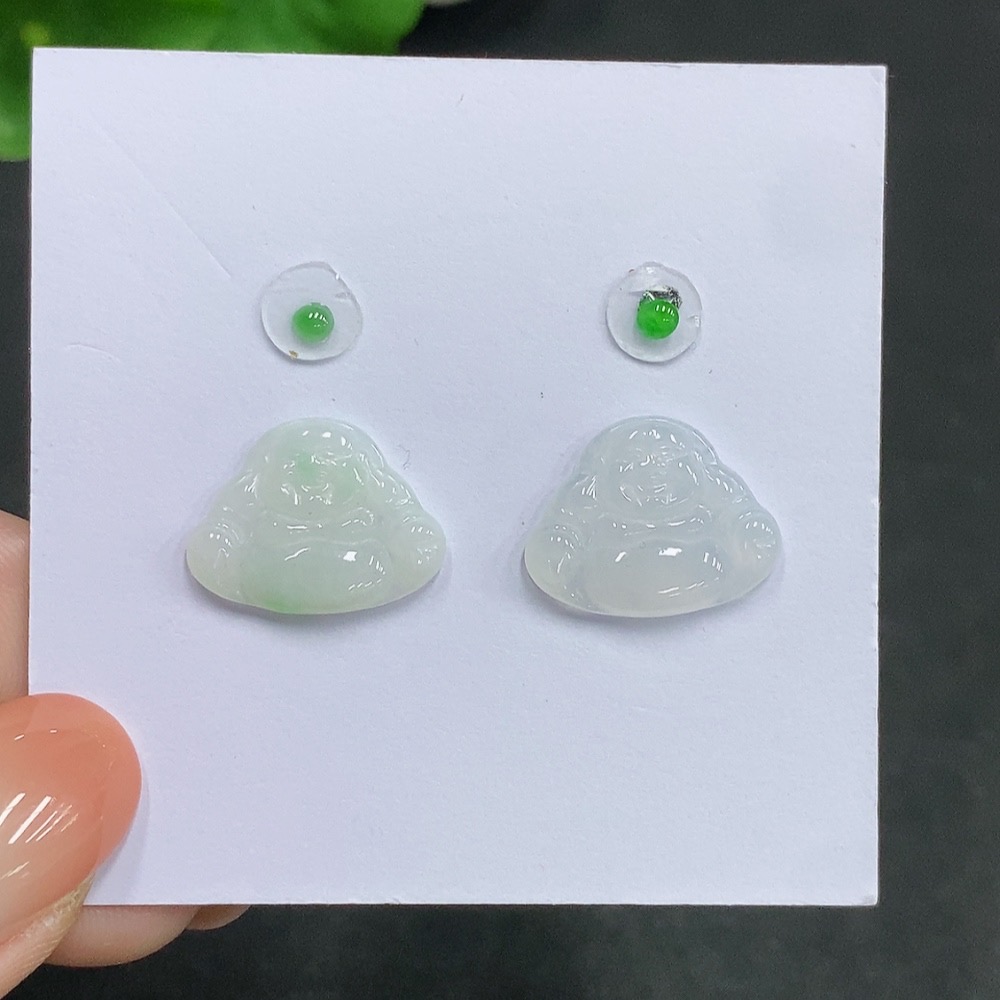 F34035699 Jadeite Inlaid Pieces Sell as a Lot