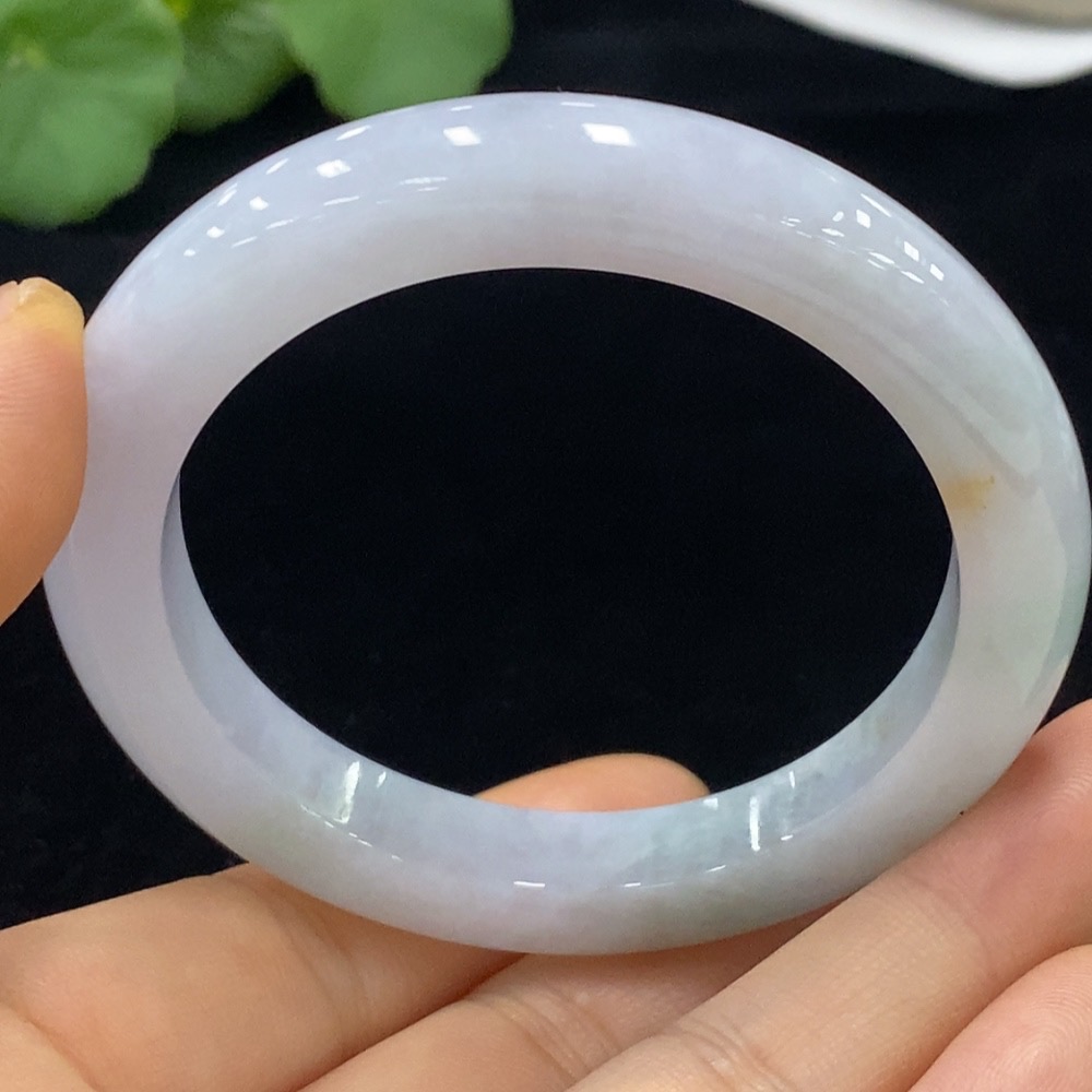 F33929885 Jadeite Regular Bracelet Size 53.5 Total Weight Approx. 49.9g