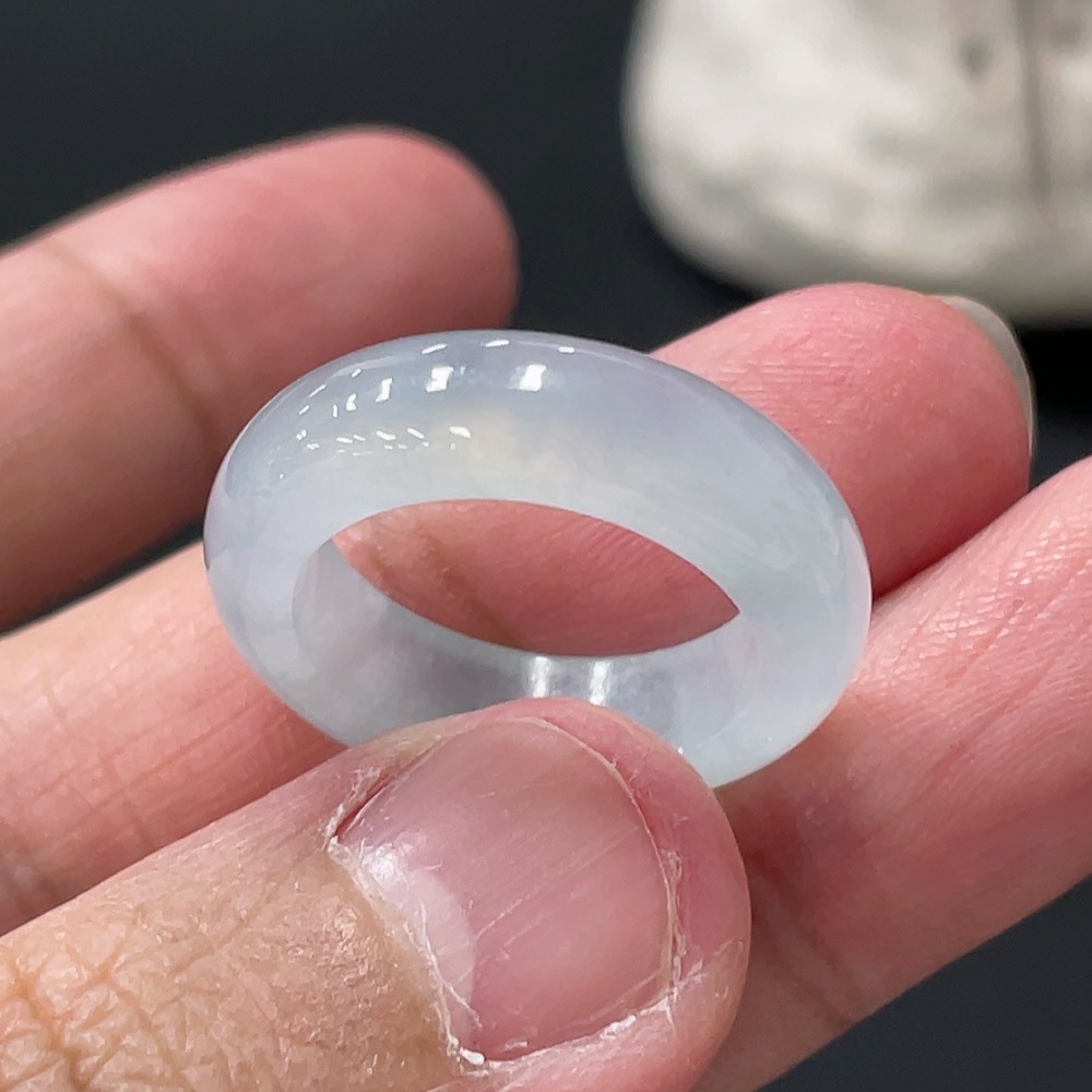 F27110127 Jadeite Ring Size 13 Total Weight About 4g