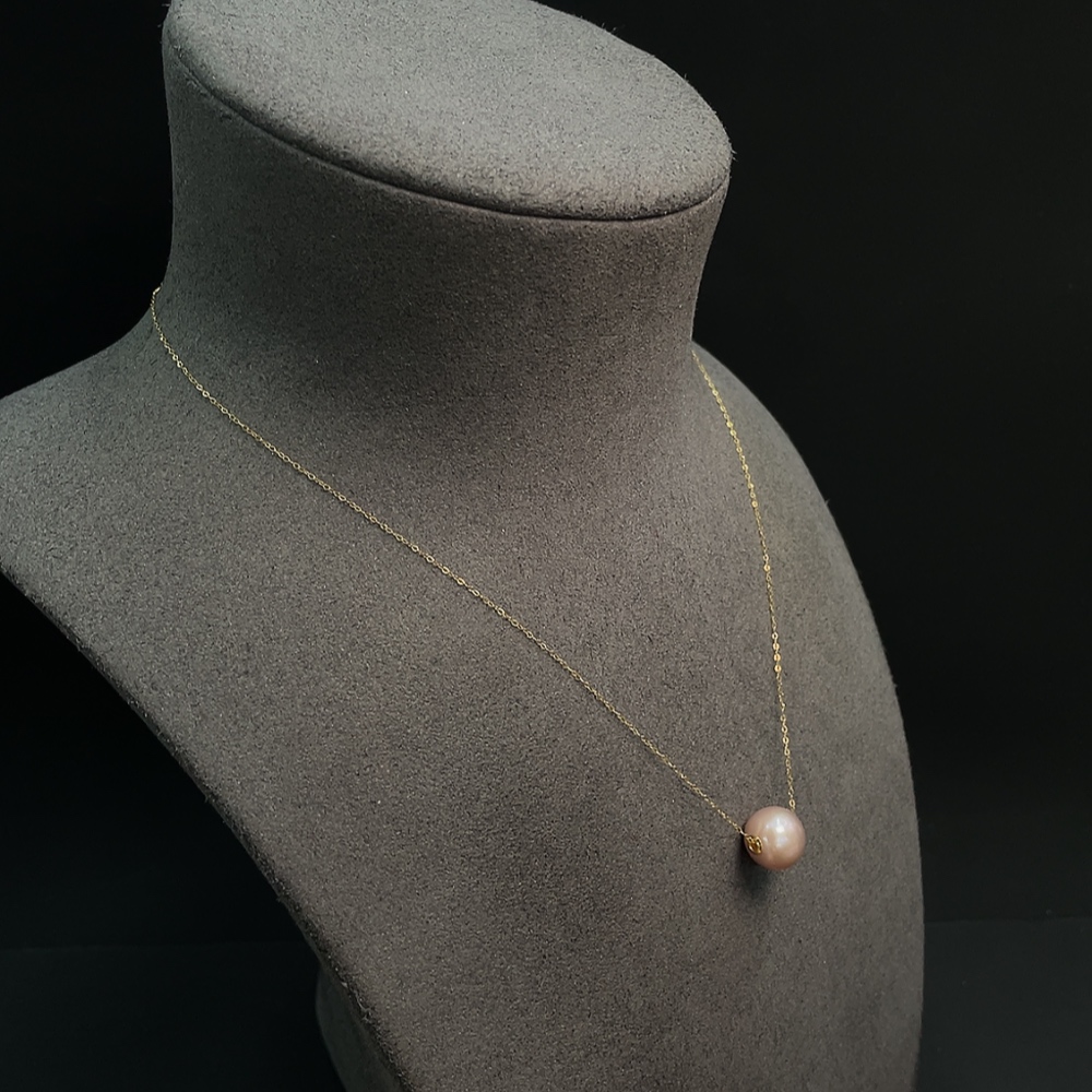 C17916105 18k gold pearl pendant approx. 2.22g size 11.3mm