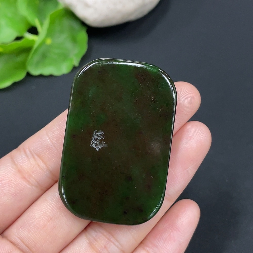 H28245136 Hetian Jade Pendant Plain Pendant Total Weight: Approx. 19.5g