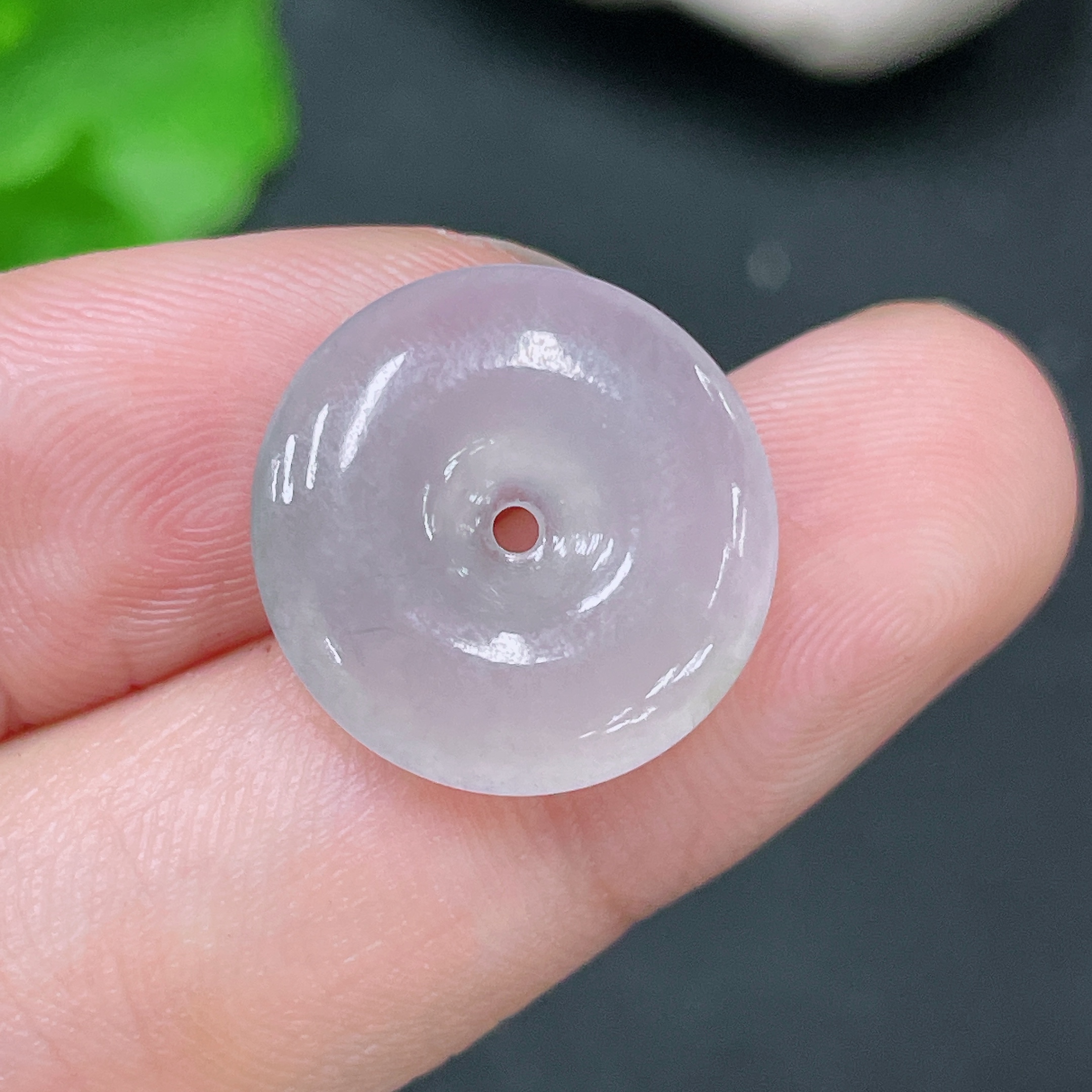 F33893954 Jadeite Peace Knot Total weight about 1.8g