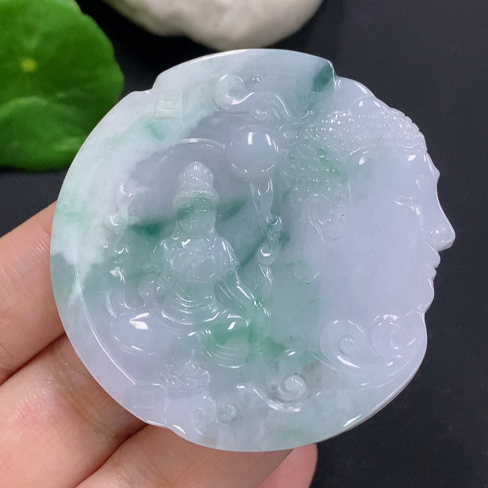 F33857998 Jadeite Enlightenment Pendant