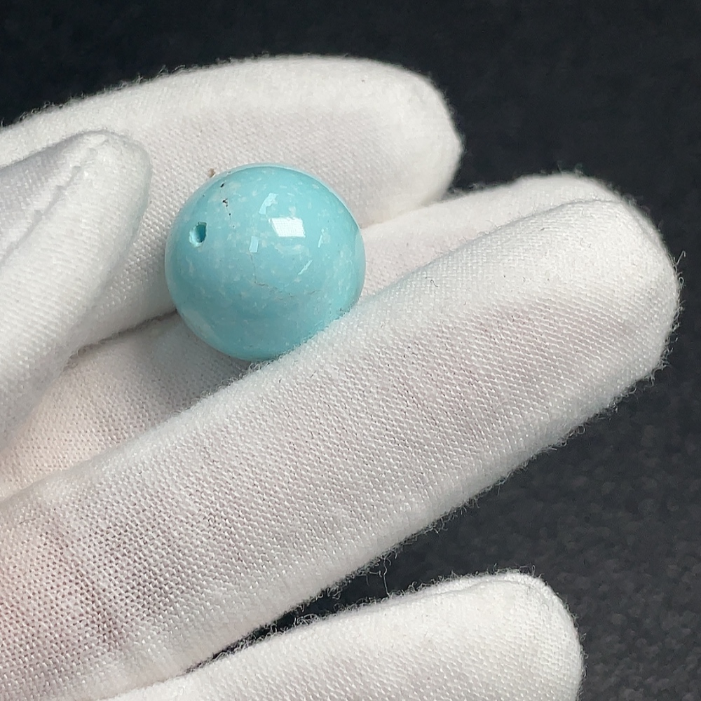 C32816287 Turquoise Pendant Total Weight Approx. 5.37g Size Approx. 16.1mm