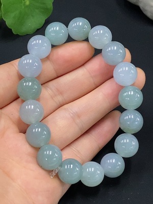 F28305516 Jadeite Bracelet Bead Size Approx. 11.8mm Total Weight Approx. 50.36g