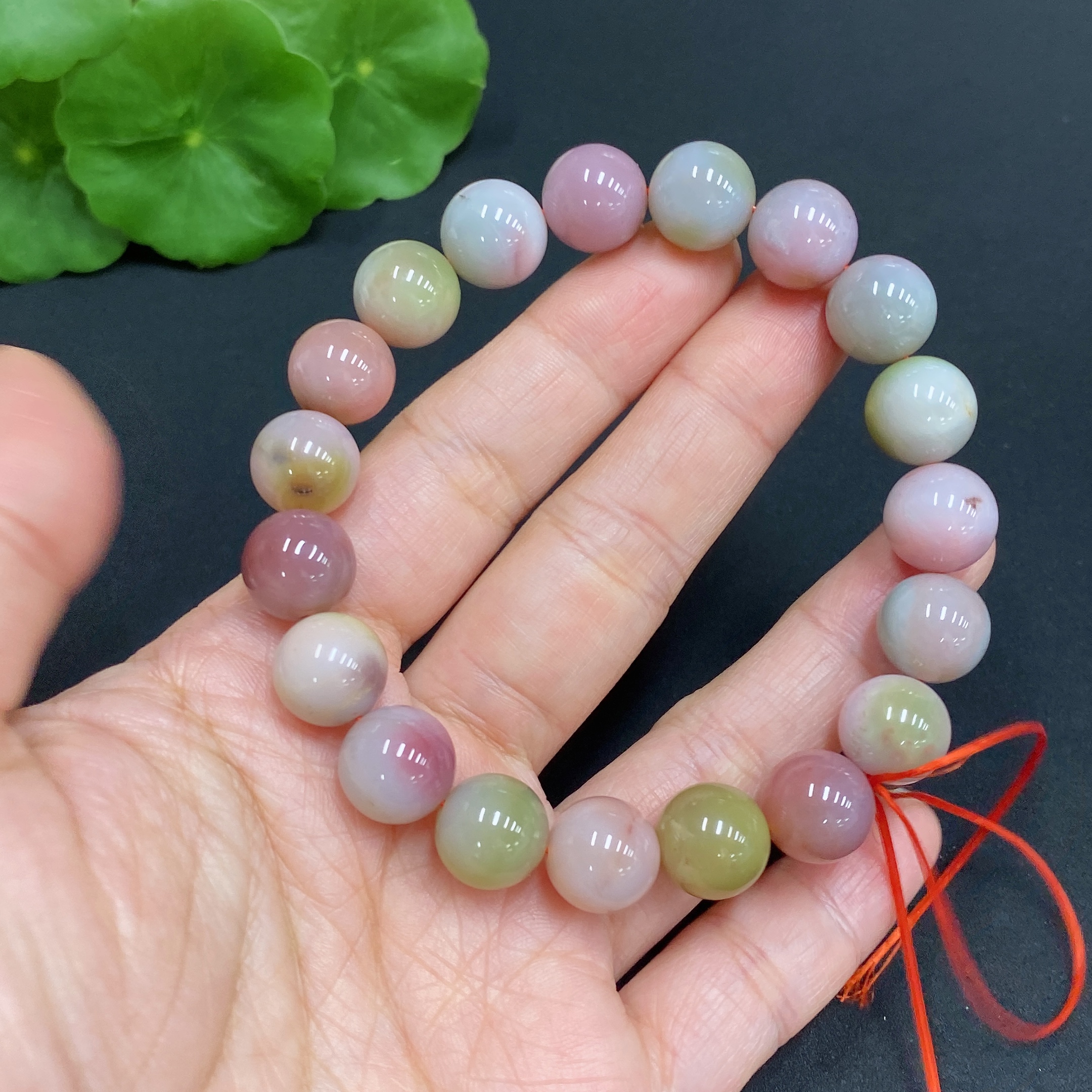 H32758803 Yanyuan Agate Bracelet   approx.10.6mm   total weight approx.31.6g