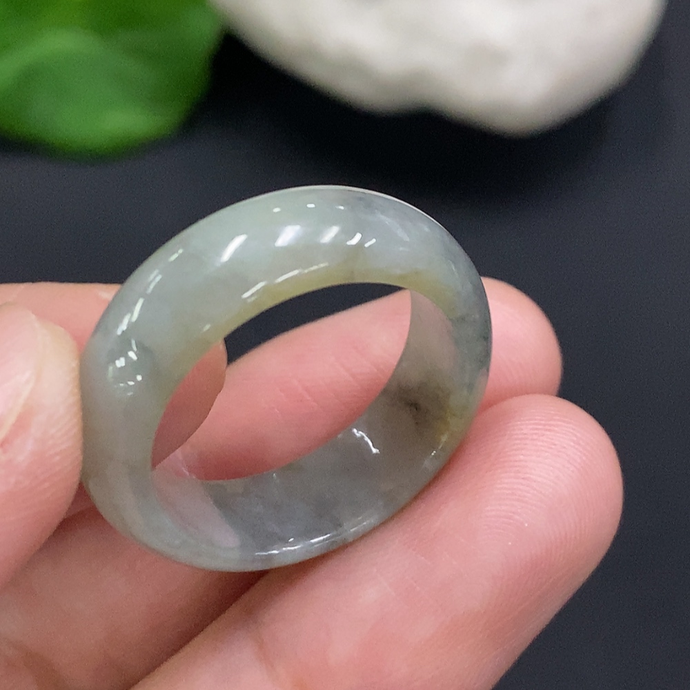 F33883295 Jadeite Ring Size 21 Total Weight Approx 4g