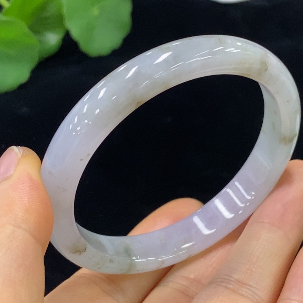 F34045133 Jadeite Round Bangle Size 53.3 Total Weight Approx. 33.68g