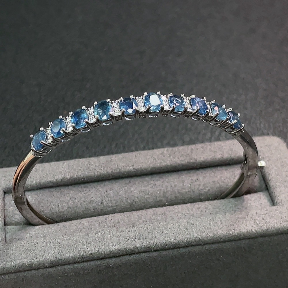 C34950669 Sapphire Bracelet Non-Gold Total Weight Approx. 9.13g