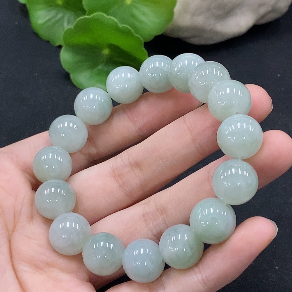 F34996798 Jadeite Bracelet Approx. 12.3mm Total Weight Approx. 51.84g