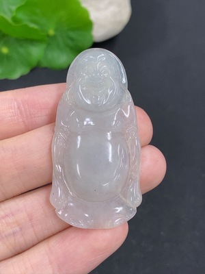 F39600368 翡翠佛挂件 货品总重量约10克