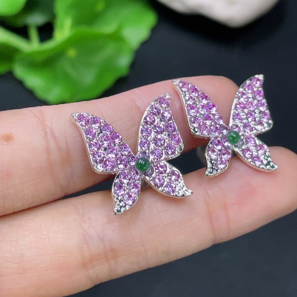 F31651751 Jadeite Inlaid Piece Non-Gold Sell as a Lot