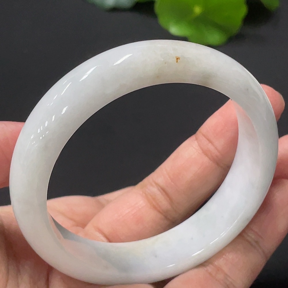 F29354839 Jadeite Round Bangle, Total Weight Approx. 53.9g, Size 54.9