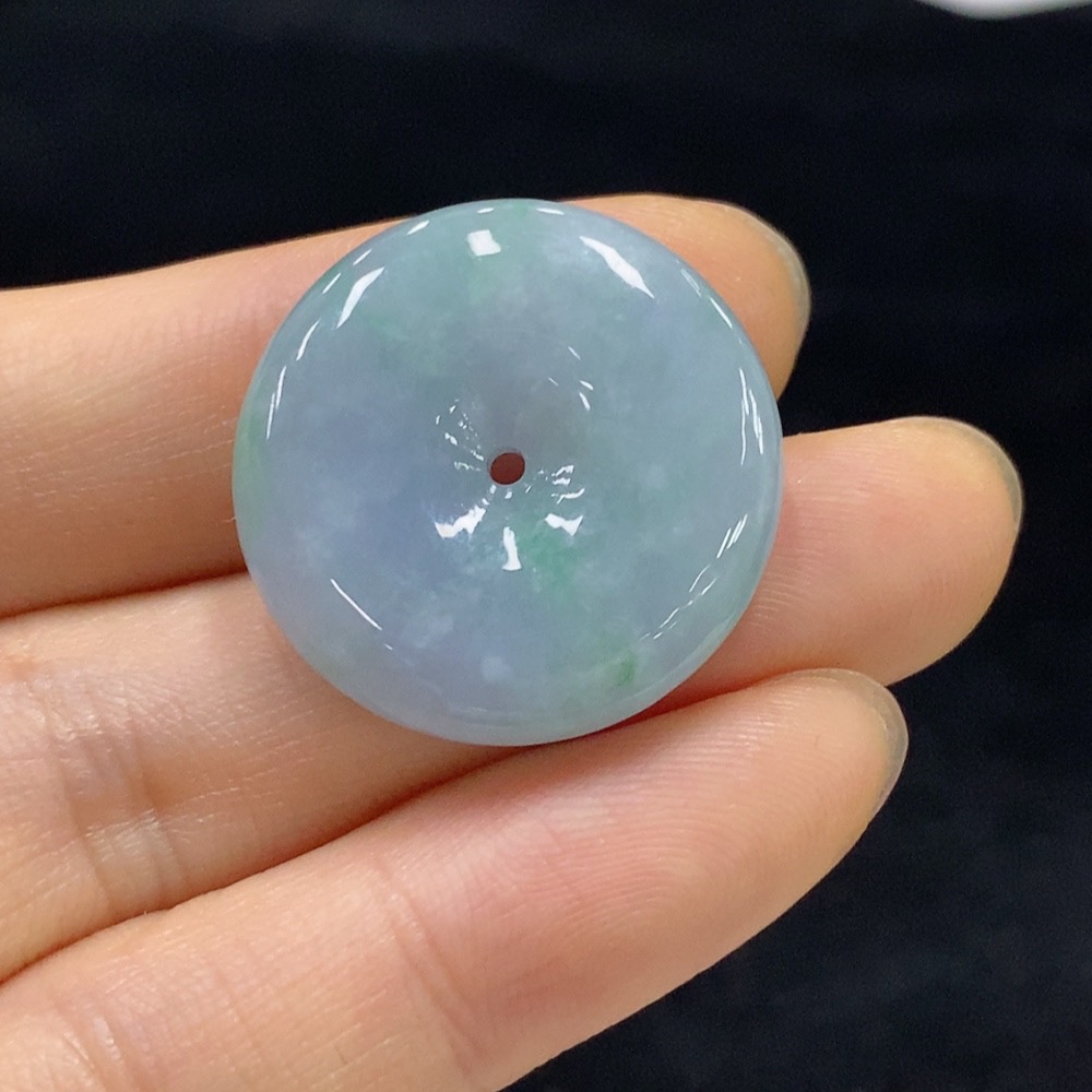 F31601173 Jadeite Peace Pendant, Total Weight Approx. 7.36g