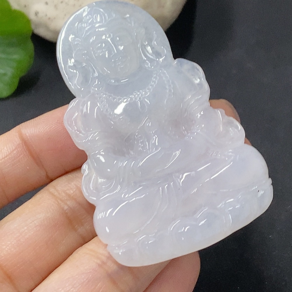 F35089706 Jadeite Pendant Tara Total Weight Approx. 18.98g