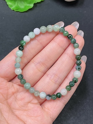 F35105728 Jadeite Bracelet Total Weight Approx. 9.3g Size 6mm