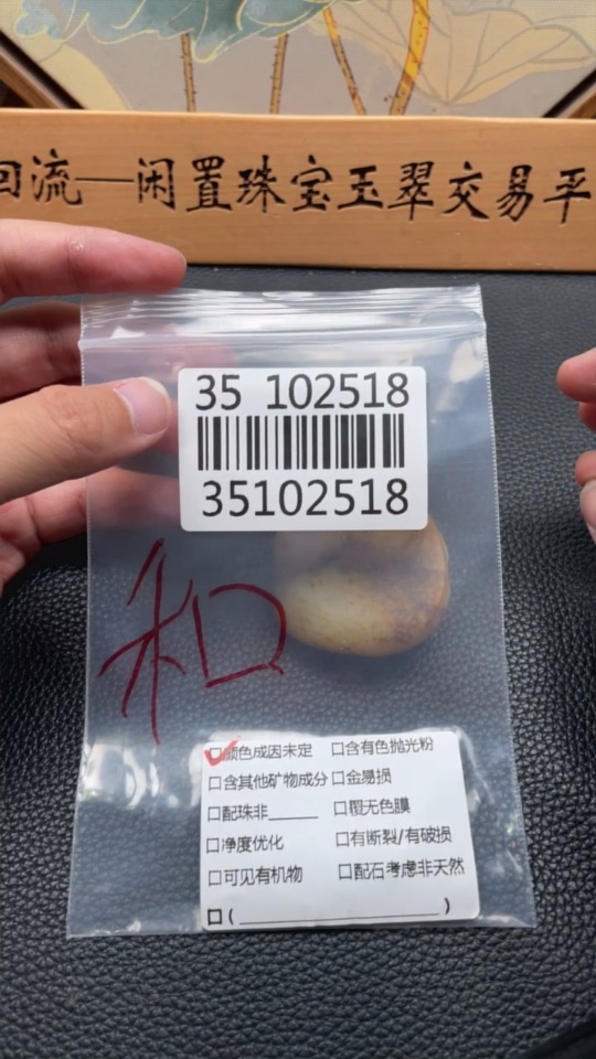 H35102518 Hetian Jade Seed Material Pendant - A Moment of Thought