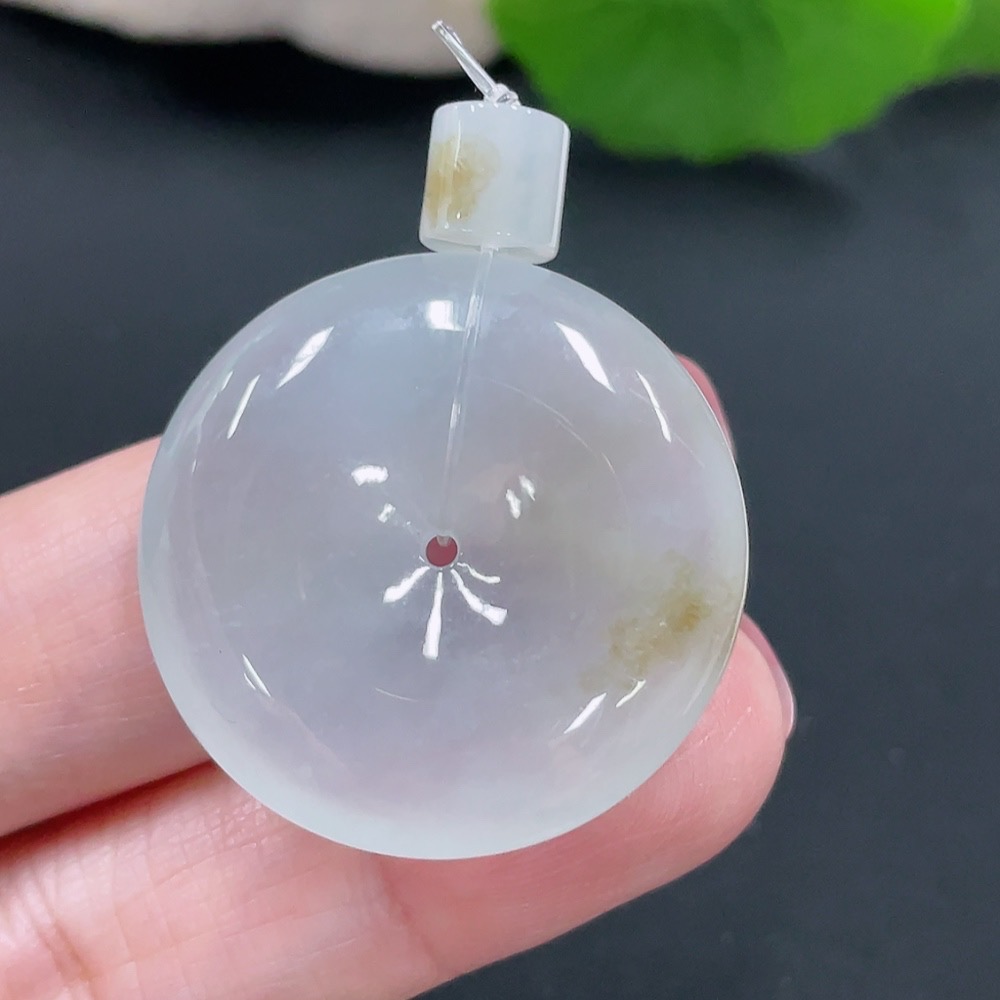 F24787490 JadeitePeace Knot Pendant, Total Weight Approx. 11.4g