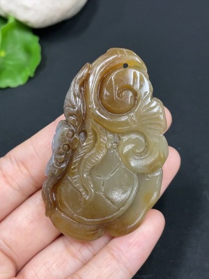H29413444 Hetian Jade Pendant - Ruyi - Total Weight Approx. 29.8g