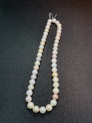 C32785722 Pearl Bead Strand Total Weight Approx. 48.83g Size About 9.2mm