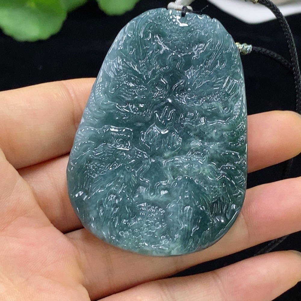 F31652237 JadeiteDragon Pendant