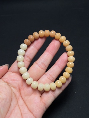 W43158274 菩提根手串 货品总重约14.5g 卡9.2mm左右