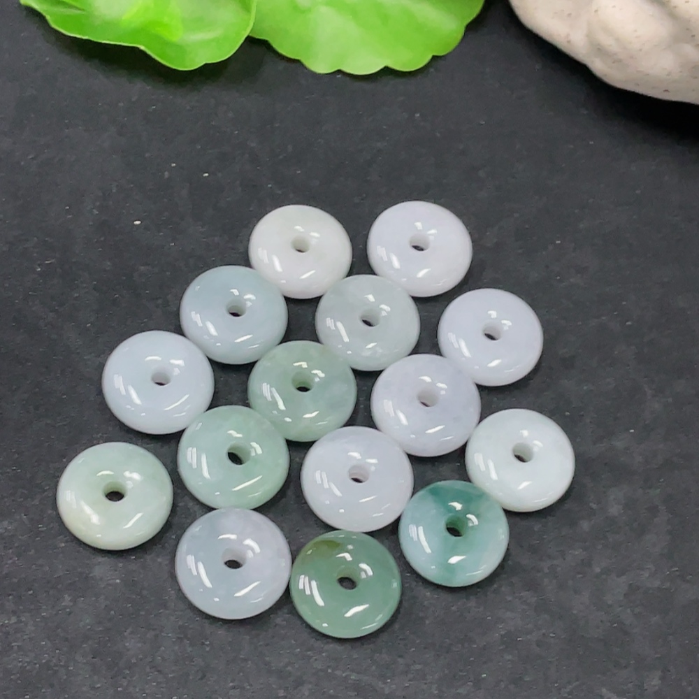 F31673351 Jadeite Pendant Peace Buckle Sell as a Lot