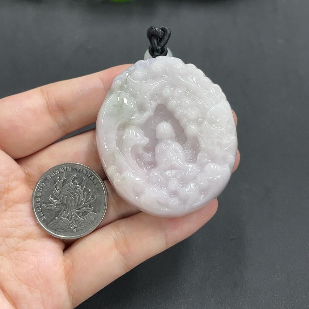 F05310819 Jadeite Pendant