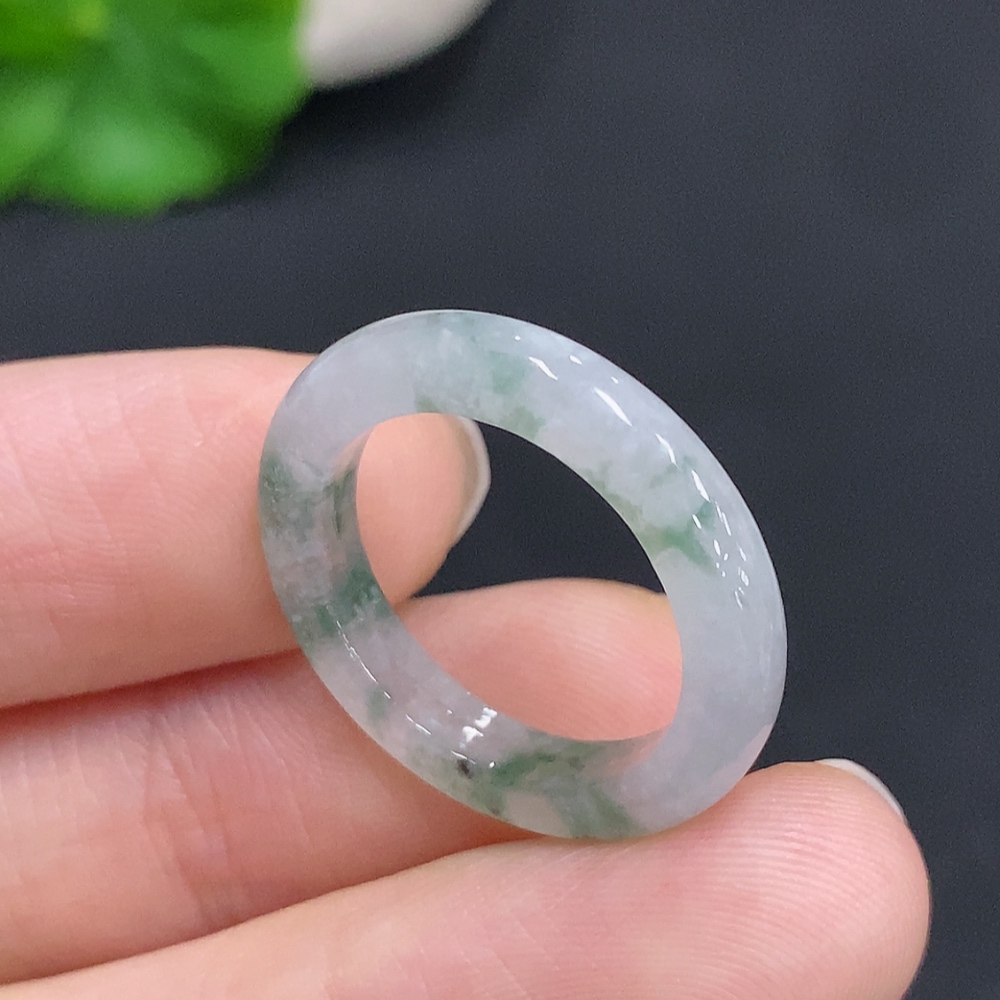 F33832006 Jadeite Ring Size 14 Total Weight Approx. 2.4g