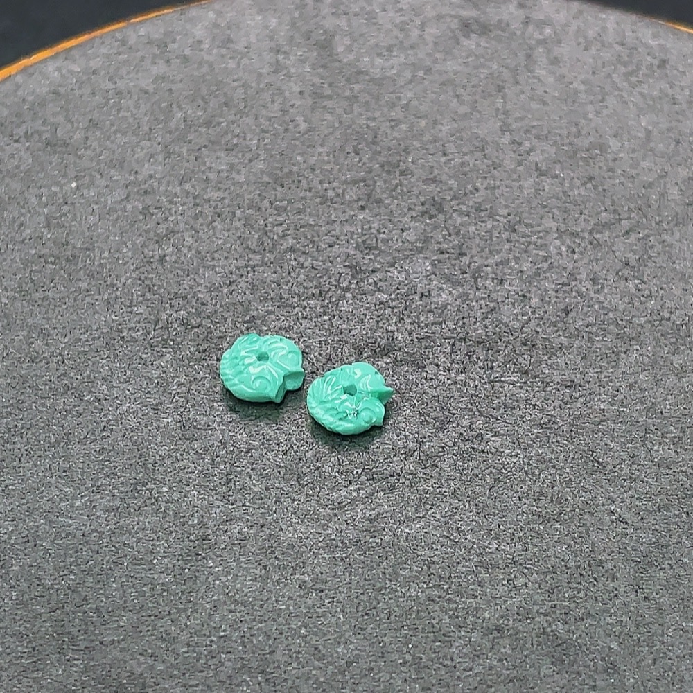 C33892215 Turquoise Jewelry Containing Other Mineral Components, Total Weight Approximately 0.45g, Sell as a Lot