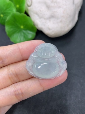 F41897568 翡翠挂件佛公 货品总约重6.87g