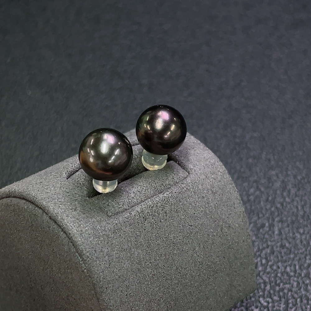 C31618878 Seawater Pearl Earrings 18K Gold Total Weight Approx. 3.64g Size about 10.3mm