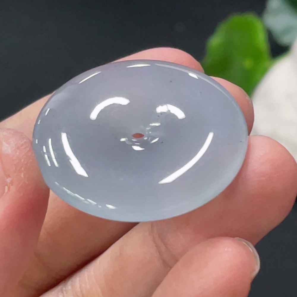 F33836973 Jadeite Peace Knot Pendant Total Weight Approx. 11.6g