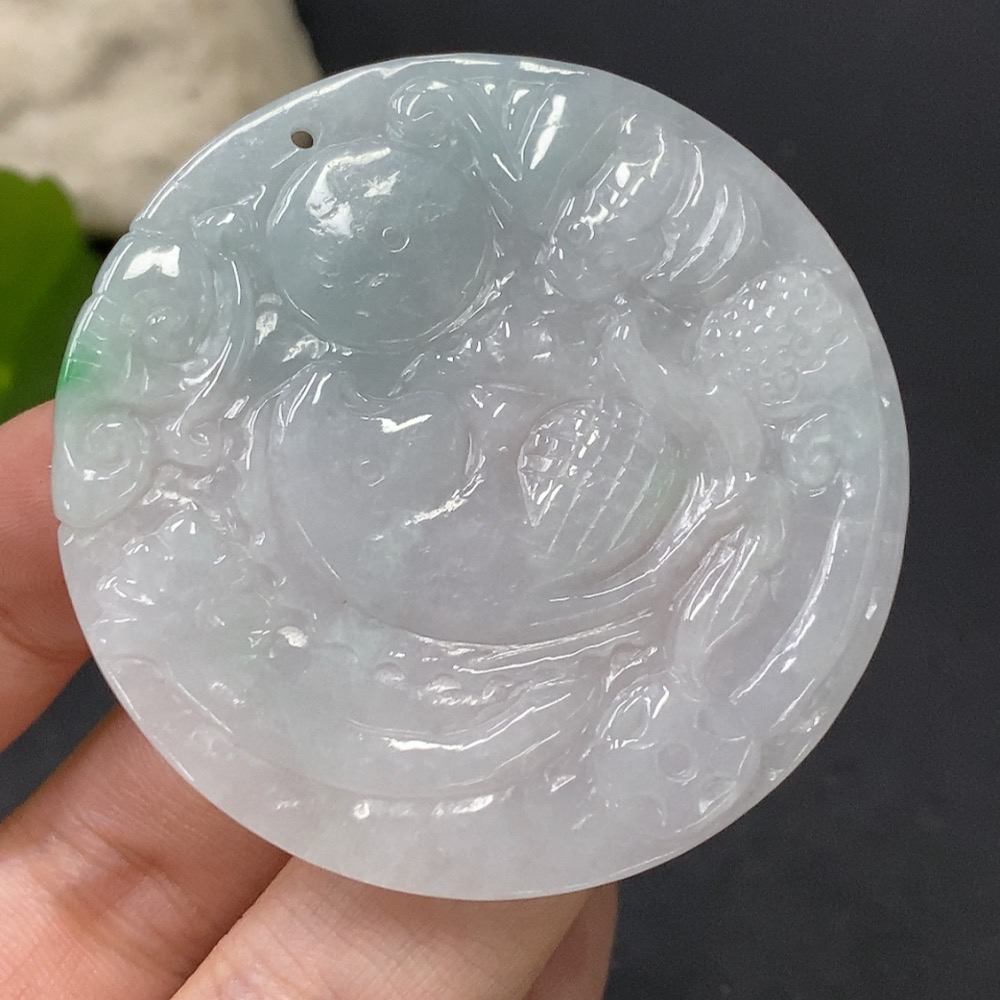 F29322759 JadeitePendant Total Weight Approx. 15.9g