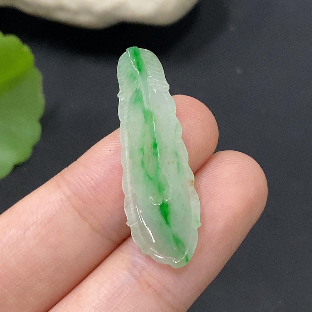 F28197934 Jadeite Pendant Total Weight About 1g
