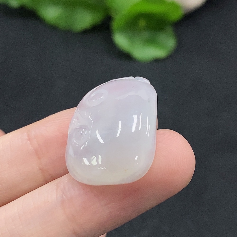 F34029770 Jadeite Ruyi Pendant Total weight approx.4.49g